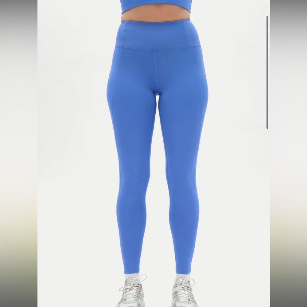 NEW WITH TAGS - girlfriend collective blue leggings